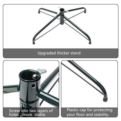 Green Spray White PVC Material Christmas Tree