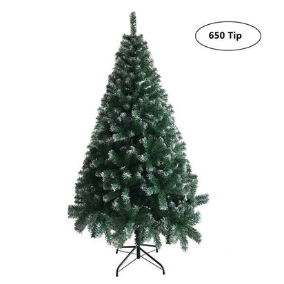 Green Spray White PVC Material Christmas Tree