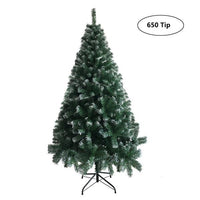 Green Spray White PVC Material Christmas Tree