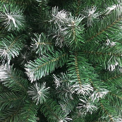 Green Spray White PVC Material Christmas Tree